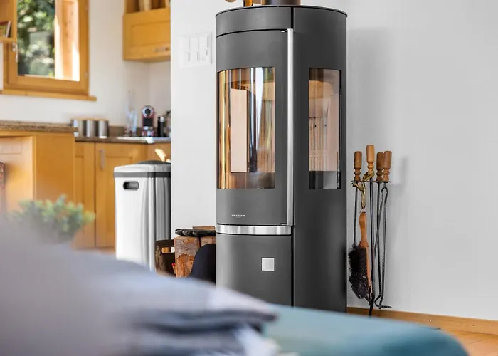 シャレー Campanule A Avec Vue Sur Les Alpes