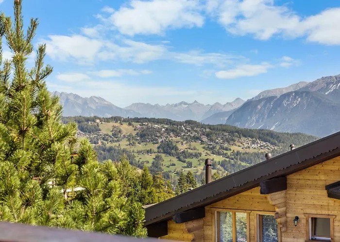 シャレー Campanule A Avec Vue Sur Les Alpes アンゼール