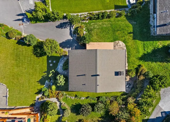 シャレー Campanule A Avec Vue Sur Les Alpes