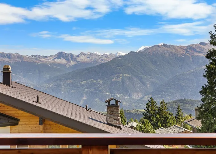 Campanule A Avec Vue Sur Les Alpes * Anzère